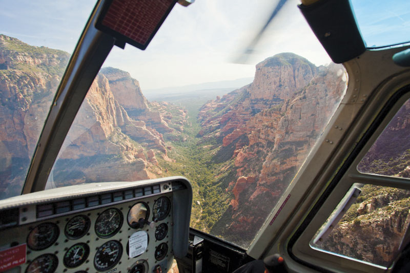 Photo by Madison Kirkman; Red Rock Helicopter Tours