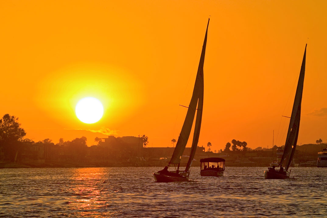 Sailboats Harbor