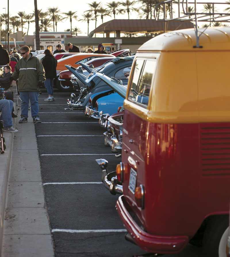 VW row at the Pavilions