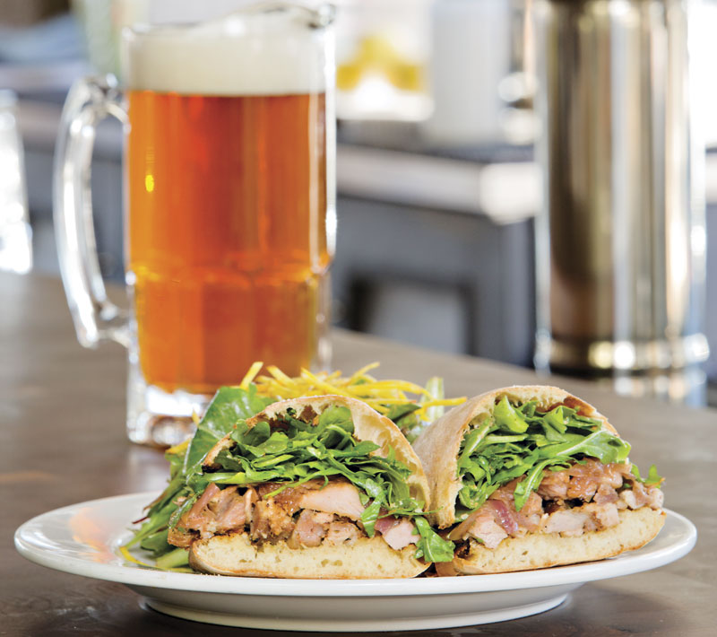 Porchetta sandwich 