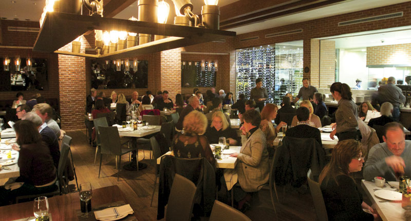 inside Central Bistro