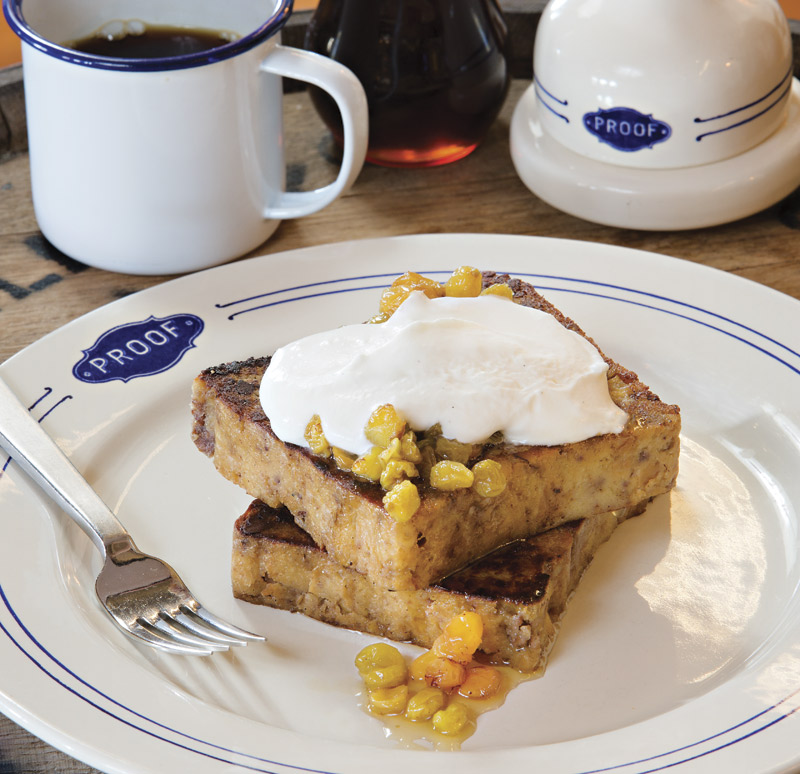 Washington apple French toast