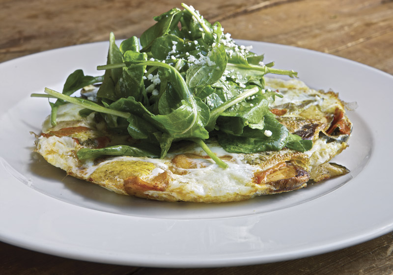 Garden frittata