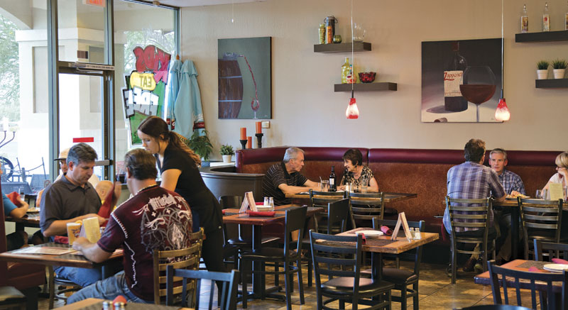 photos by richard maack; margherita pizza