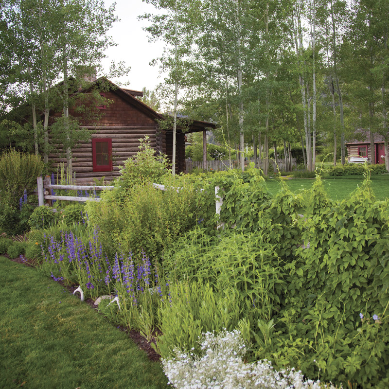 A cabin at The Ranch at Rock Creek