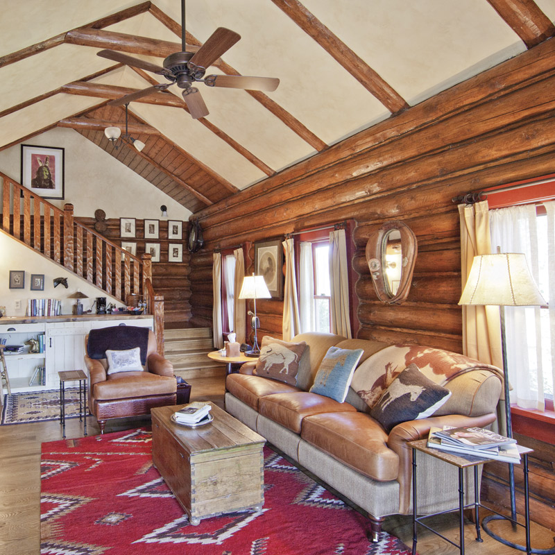 A cabin  at The Ranch at Rock Creek; Photos courtesy Ranch at Rock Creek
