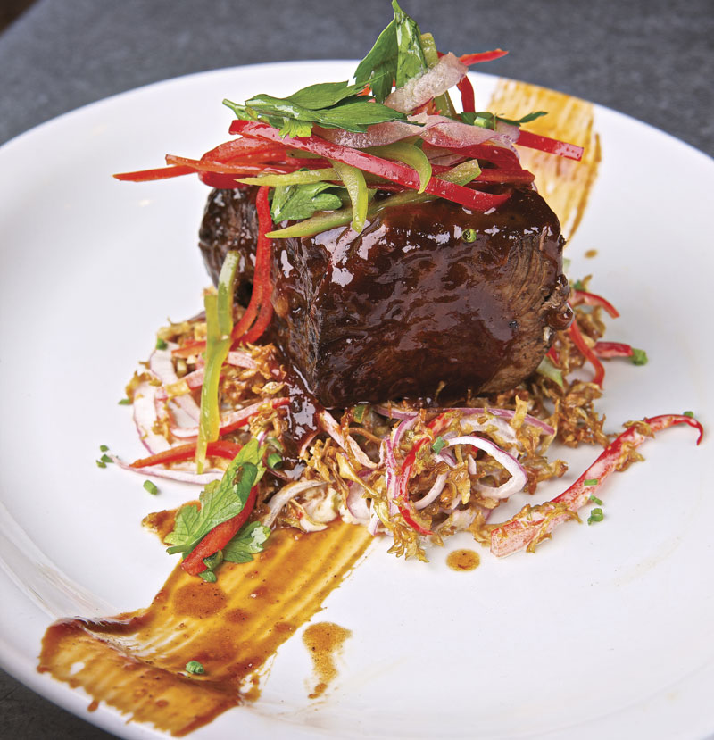 Dr Pepper-braised short rib
