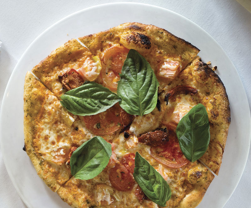 Photos by Mark Lipczynski; Flatbread pizza