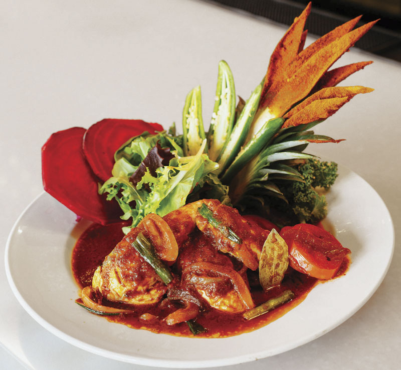 Photo by David Venezia; Plato Poca Cosa at Cafe Poca Cosa in Tucson