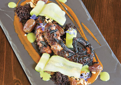 Spanish octopus, Photos by Richard Maack