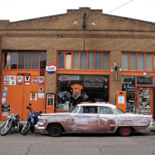 Main Street in the Lowell section of Bisbee