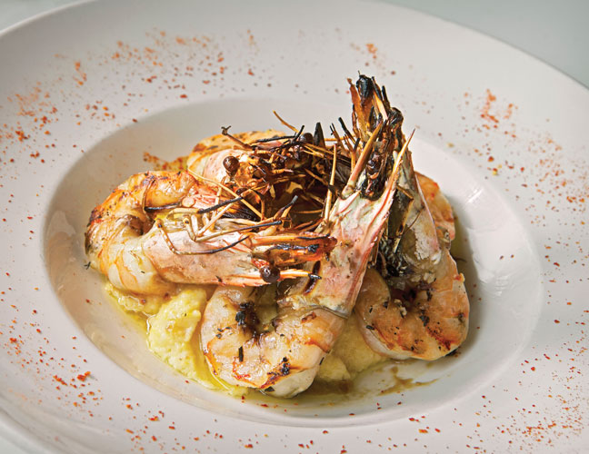  Italian shrimp & grits