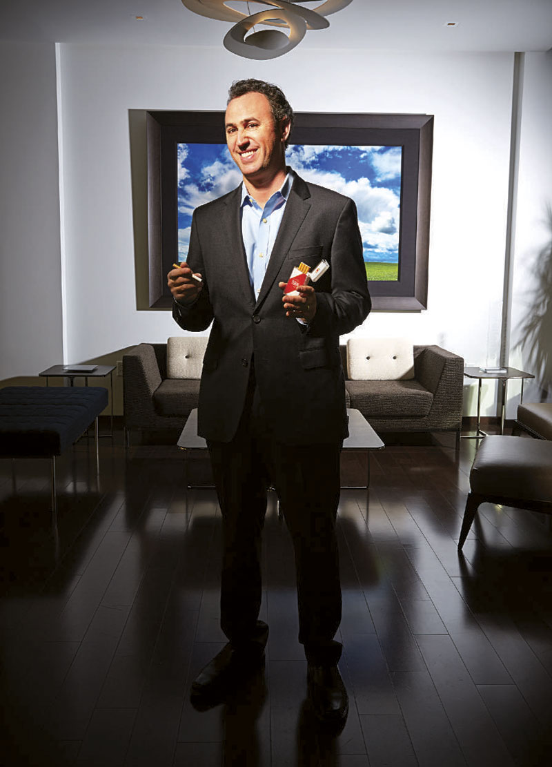 NJoy CEO Craig Weiss at the company's Scottsdale offices.