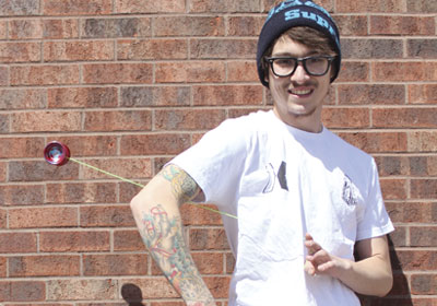Tyler Severance has the world on a string