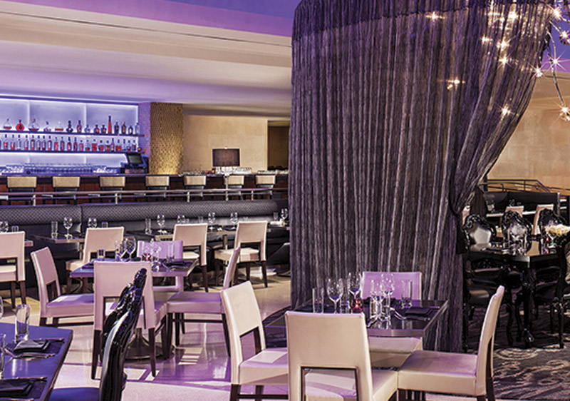 Photo courtesy R&R PARTNERS; Interior of N9NE Steakhouse