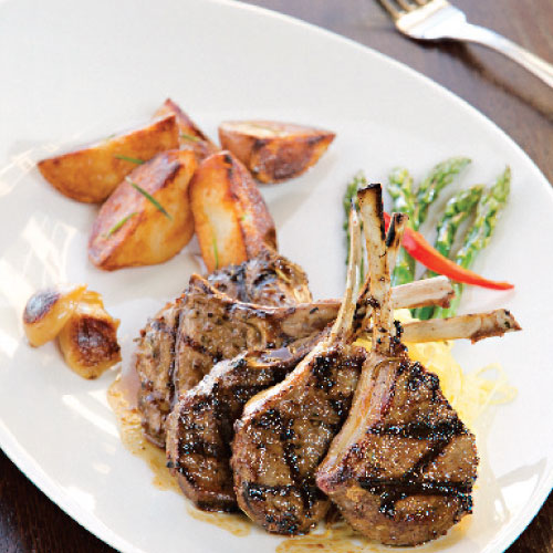 Marinated lamb chops Marinated lamb chops