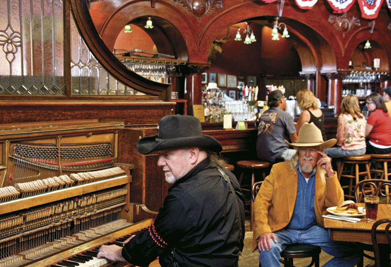 Interior of Palace Saloon