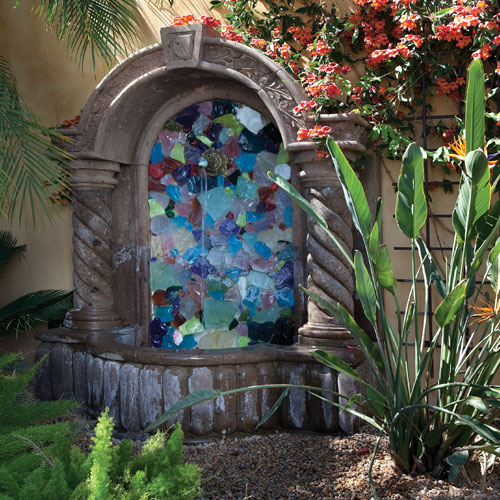 exteriors by chad, waterfall