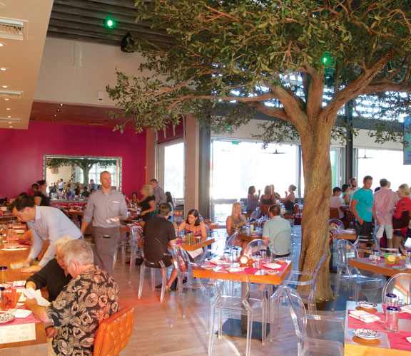 interior of Sumo Maya