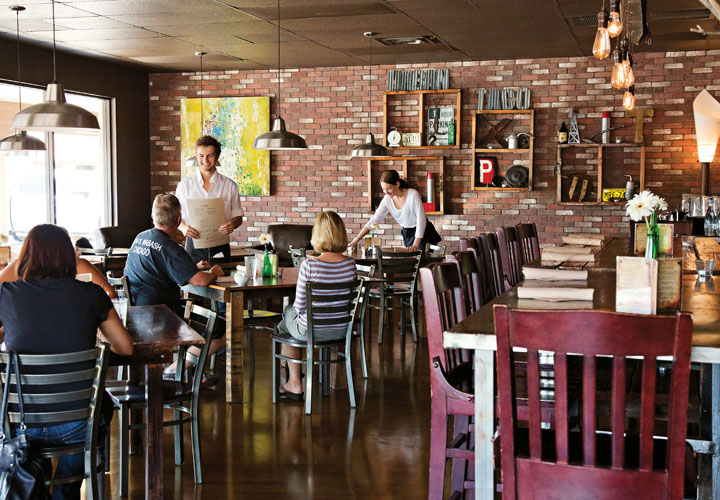 interior of Urban Taco