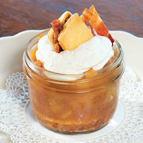 Mason jar pie