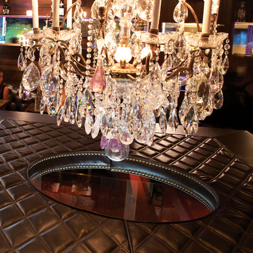 interior of Second Story Liquor Bar