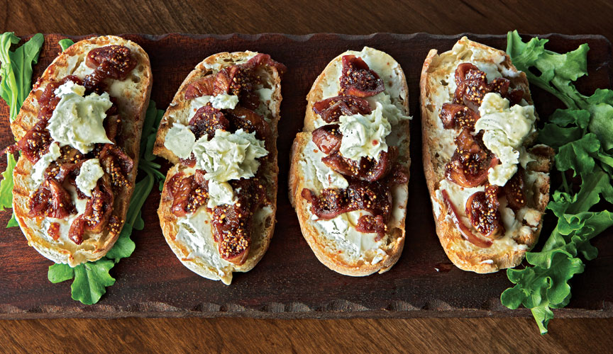 Caprino bruschetta