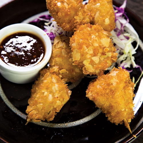 Photo by Blake Bonillas:Almond Chicken at Red Thai
