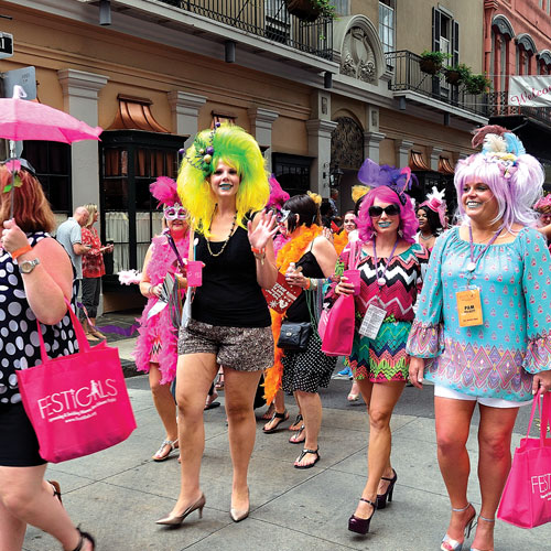 photo courtesy Bart Everson; Festigals &ldquo;Stiletto Stroll&rdquo; 