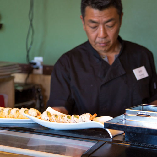 Photos by Blake Bonillas; Sushi Doraku