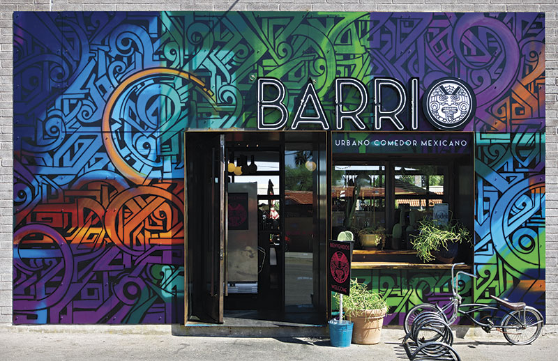 Exterior of Barrio Urbano