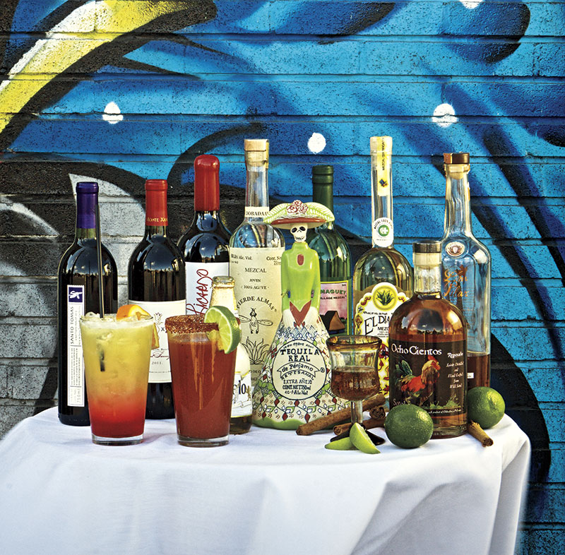 assorted Tequilas