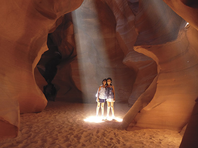 Anita Weiss; Antelope Canyon