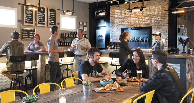 photo by Brenna Zumbro; Historic Brewing photo by Brenna Zumbro; Historic Brewing