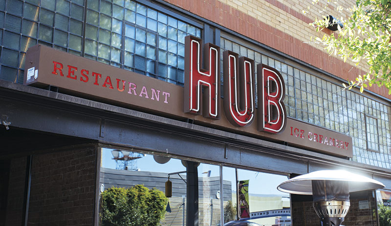 photo by David Venezia; Hub Restaurant & Creamery