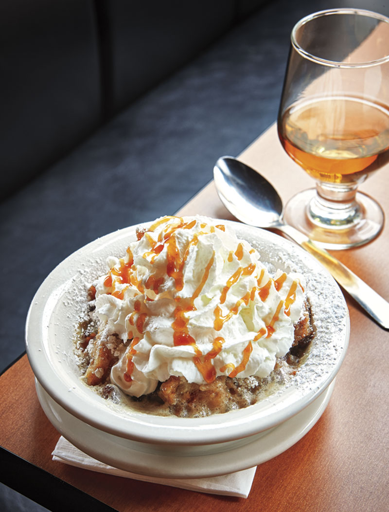 whiskey bread pudding