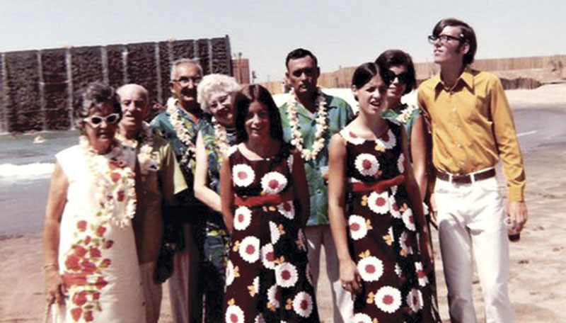 the Dexter family at the park the Dexter family at the park