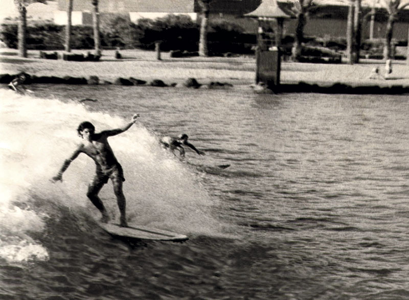 surfer David Vichules enjoying the surf center. surfer David Vichules enjoying the surf center.
