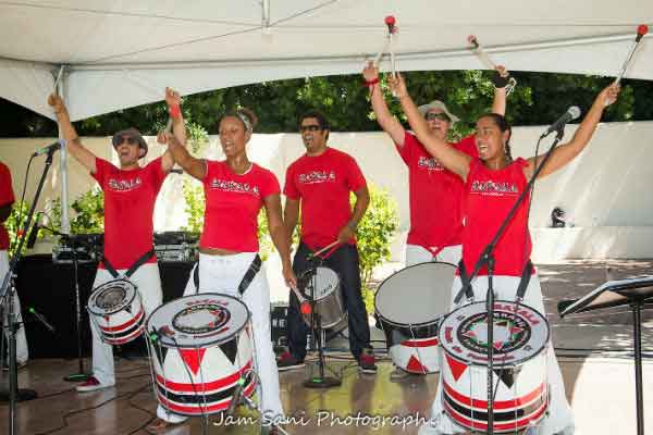 Drumming group at Arizona Brazilian Day