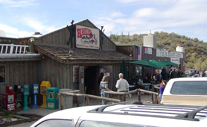 Harold's outside