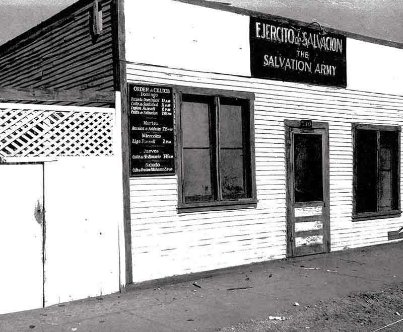 one of the first Spanish-language corps in the Salvation Army, located at Seventh and Washington streets PHM1115LL02