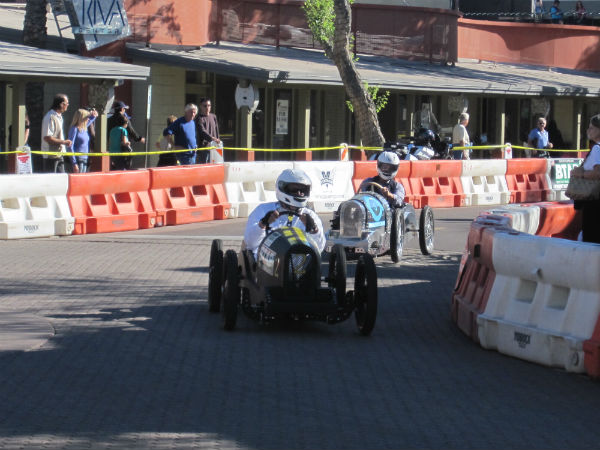 The race is on