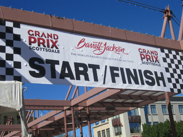 The starting line