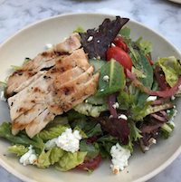 Mediterranean Diet salad. Courtesy Yelp.
