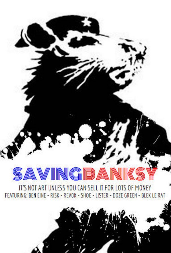 Saving Banksy poster