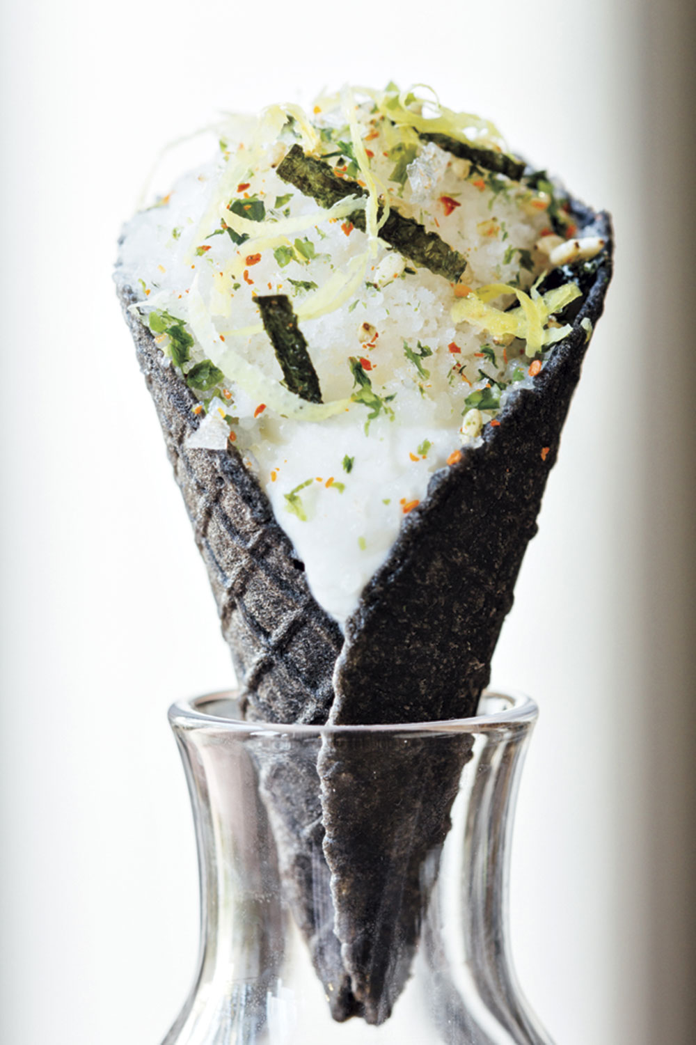 scallop snowcone