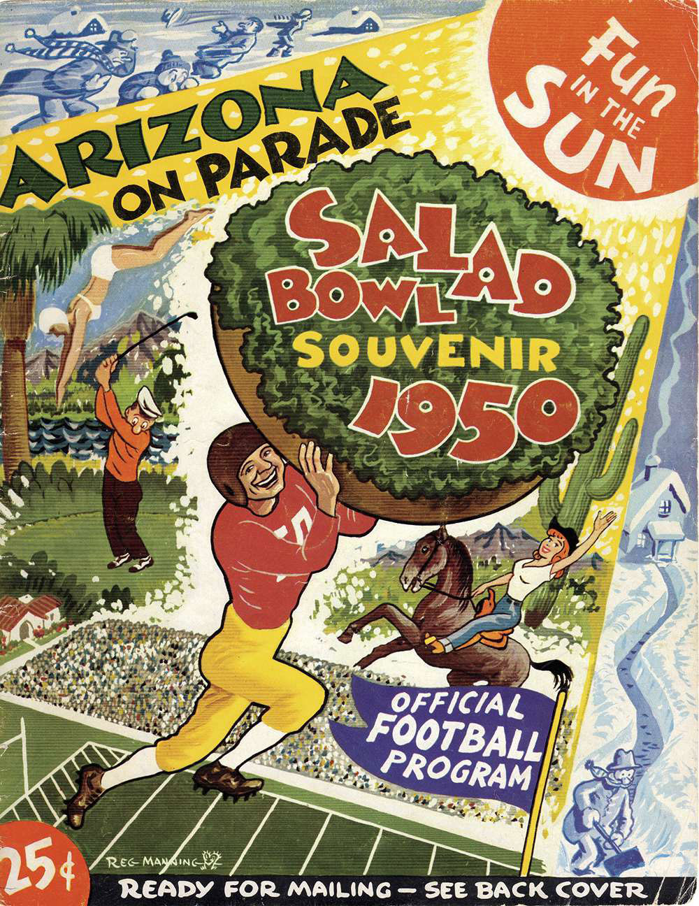 1950 Salad Bowl Program; photo courtesy Phoenix Kiwanis Club