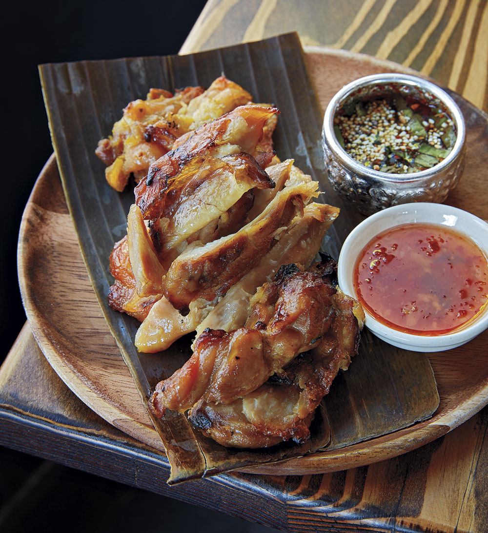 Pattaya Beach grilled chicken; Photo by David B. Moore