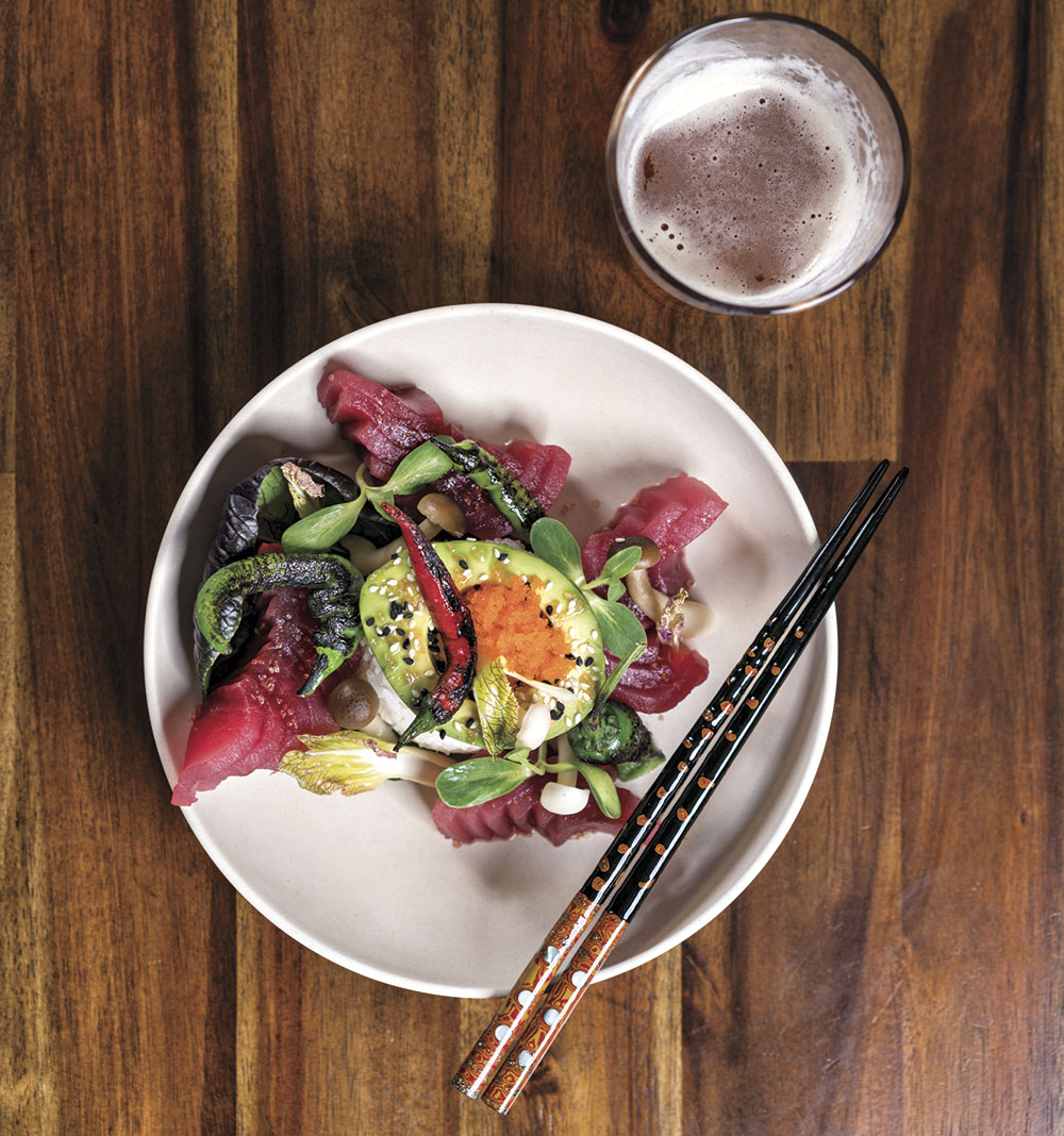 Chula sashimi platter; Photo by Carl Schultz