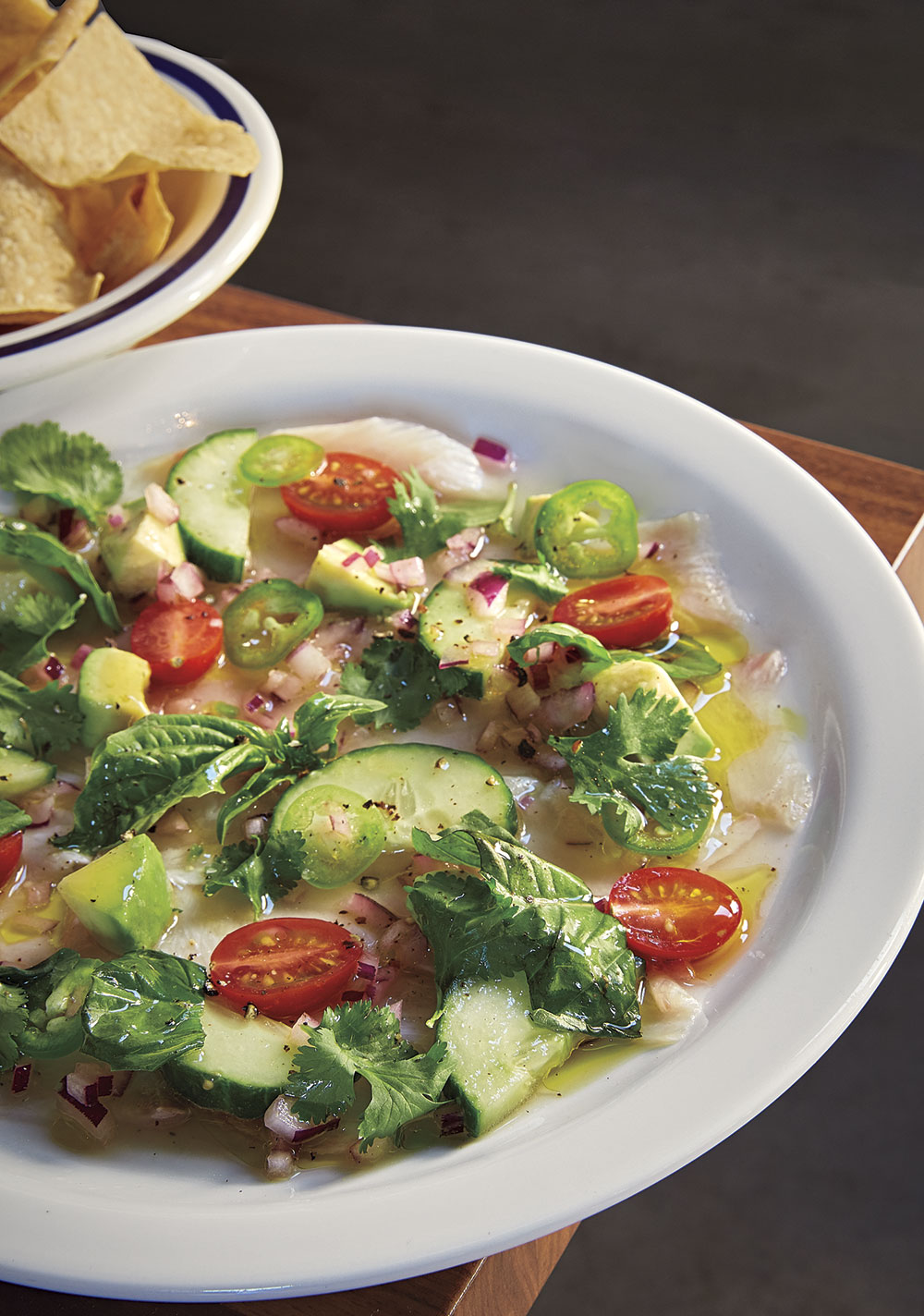 Ceviche pescado; Photo by David B. Moore